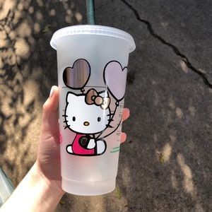 HelloKitty π venti Starbucks reusable cold cup